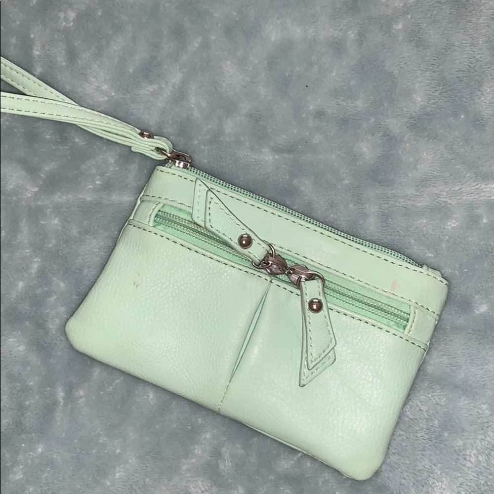 Mint Wristlet